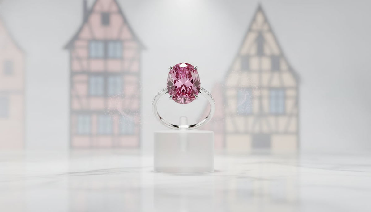 Le Diamant Rose : Plongée au Cœur d'une Rareté Fascinante pour Votre Bague de Fiançailles à Strasbourg