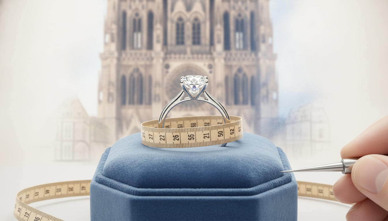 Bague de Fiançailles : L'Art Subtil du Bon Ajustement et du Confort Éternel à Strasbourg