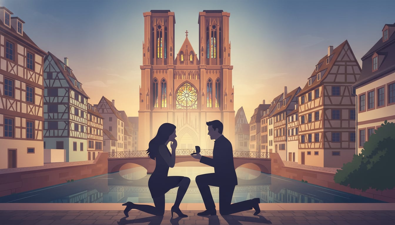 Demande en mariage : Les Mots Justes pour un « Oui » Éternel à Strasbourg