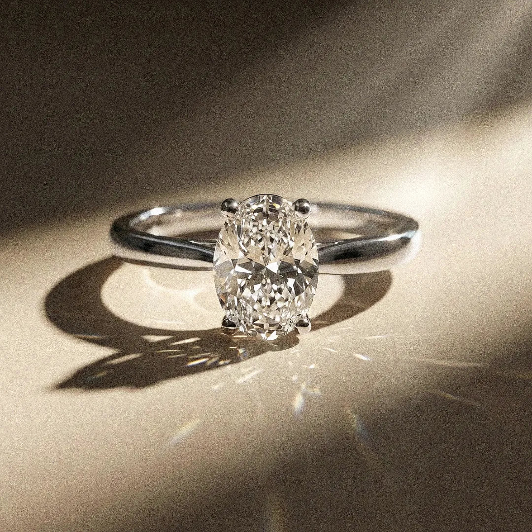 Lya - Bague de fiançailles solitaire