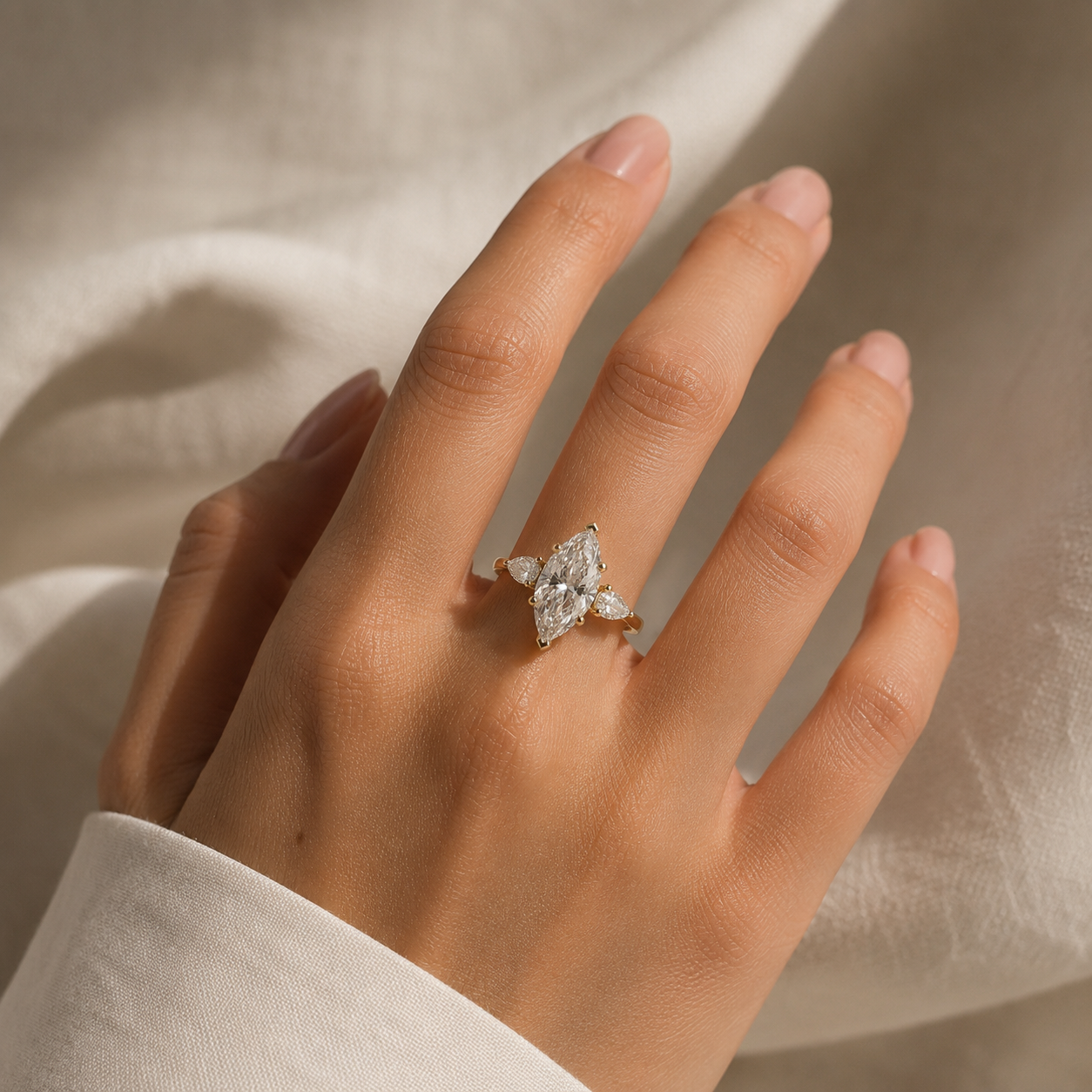 Eléonore - Bague de fiançailles