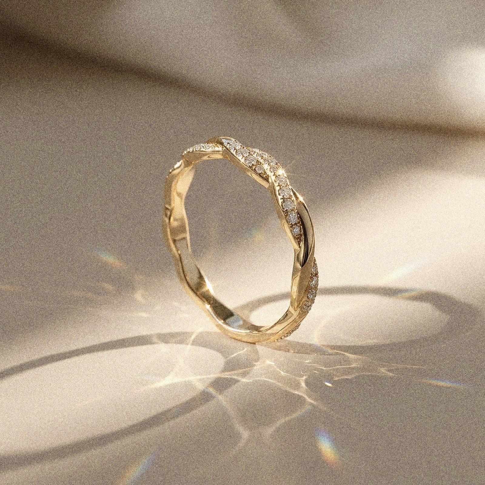 Damenring Hvar aus 750er Gold – Runder Brillant Naturdiamant