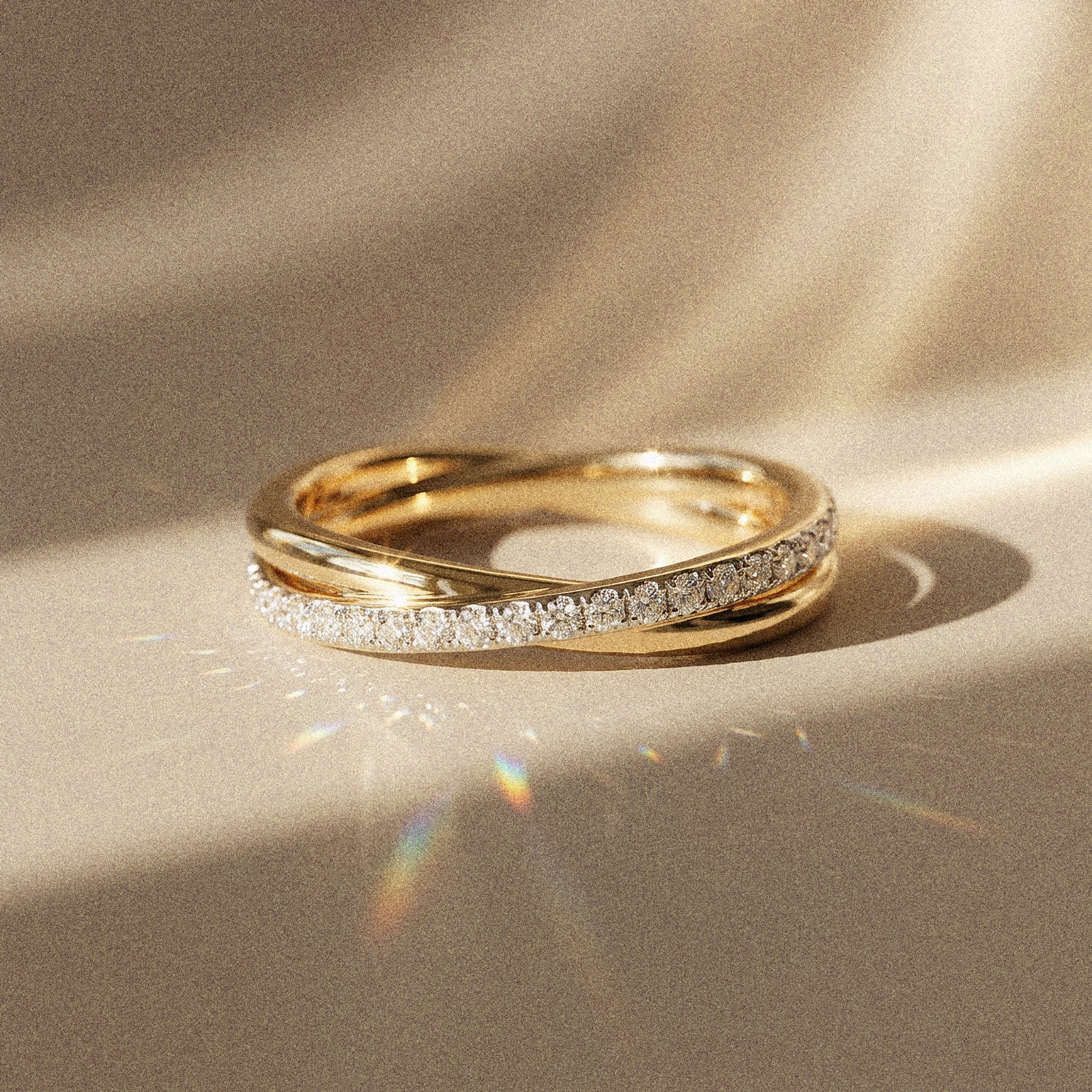 Damenring Hvar aus 750er Gold – Runder Brillant Naturdiamant