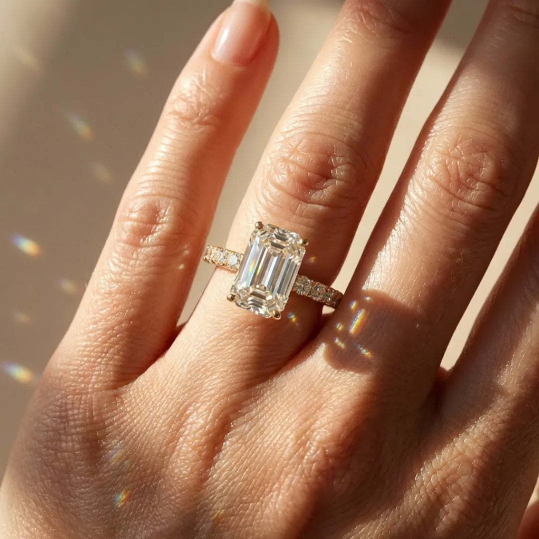 Obelia - bague de fiançailles