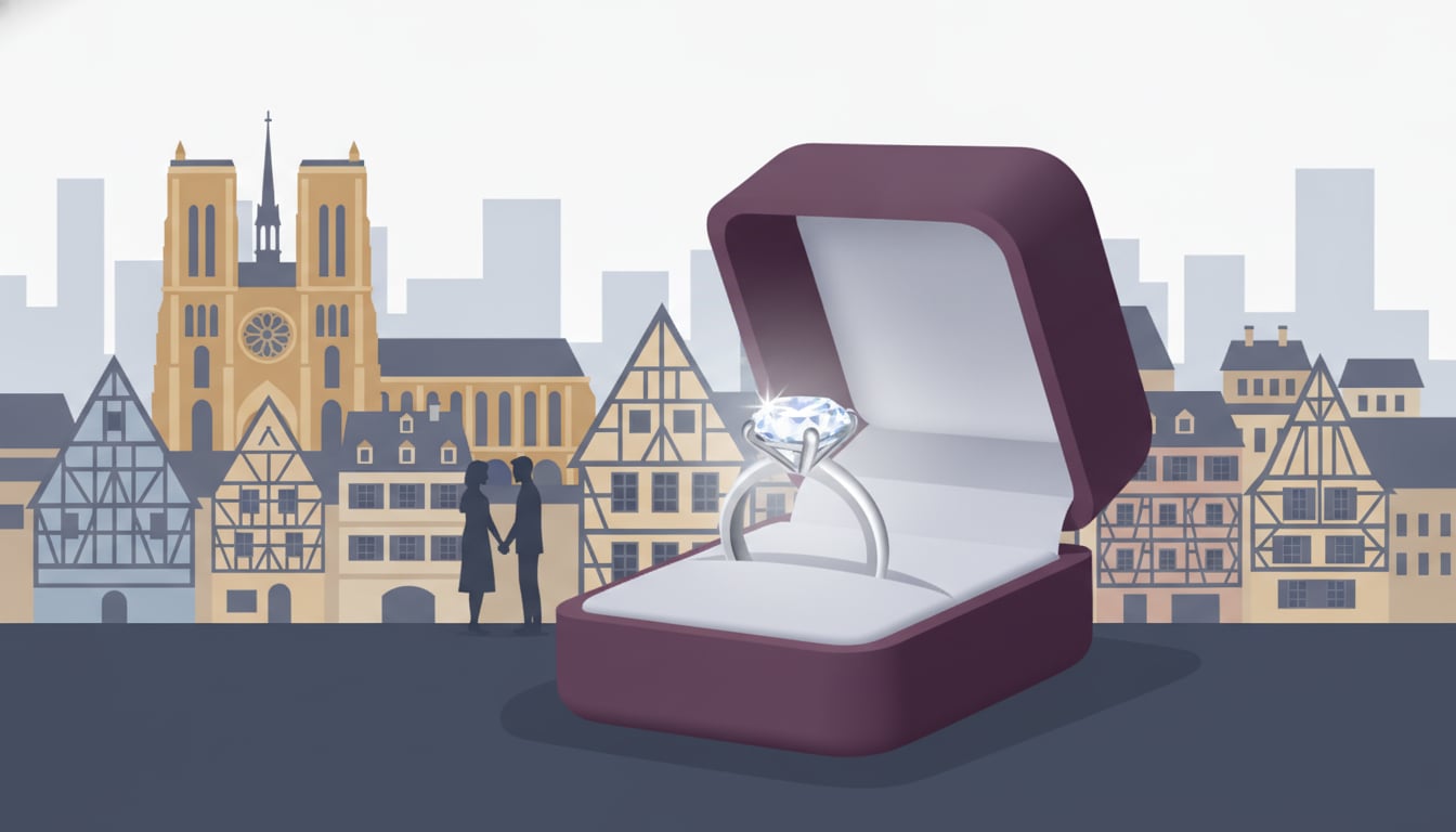 Bague de Fiançailles : Gérer Son Budget avec Élégance à Strasbourg