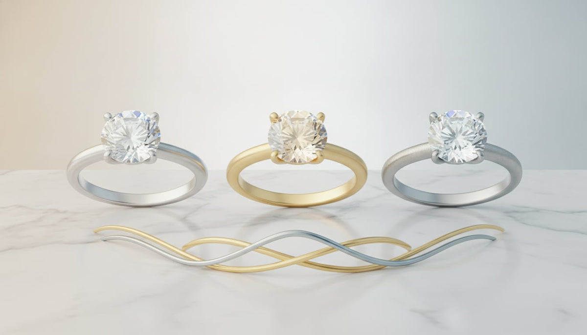 Métal et Couleur du Diamant : Guide pour un Éclat Sublimé et Harmonie