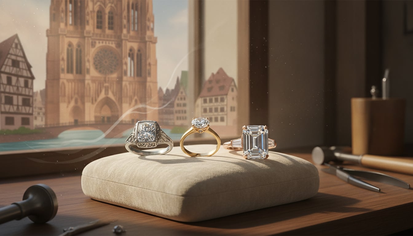 L'Héritage en Joaillerie : Quand la Bague de Fiançailles Raconte l'Histoire à Strasbourg