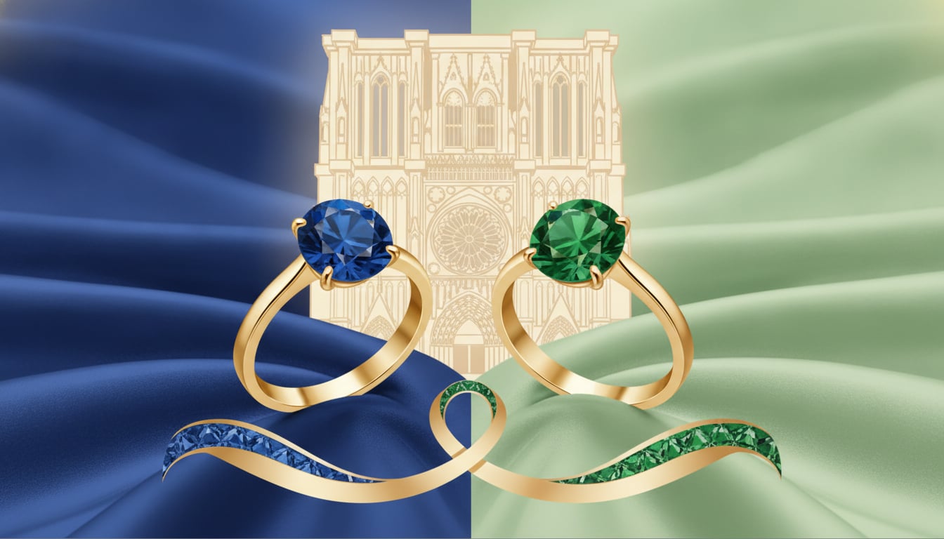 Saphir Bleu ou Saphir Vert : Quelle Pierre Précieuse Choisir pour Votre Bague de Fiançailles à Strasbourg ?