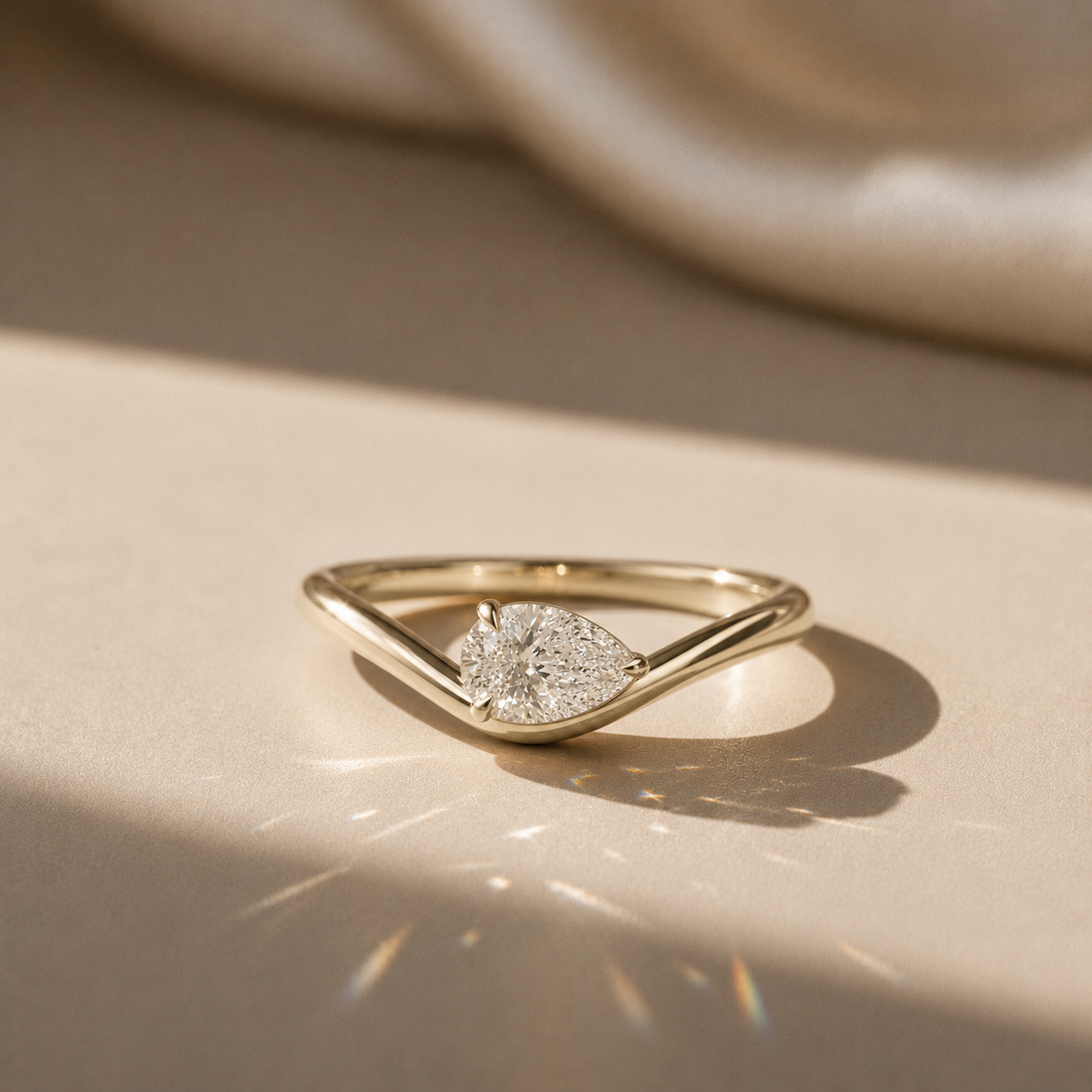 Adèle - Bague de fiançailles