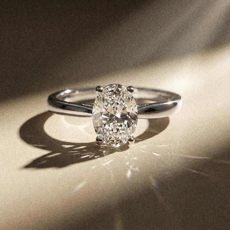 Lya - Bague de fiançailles solitaire