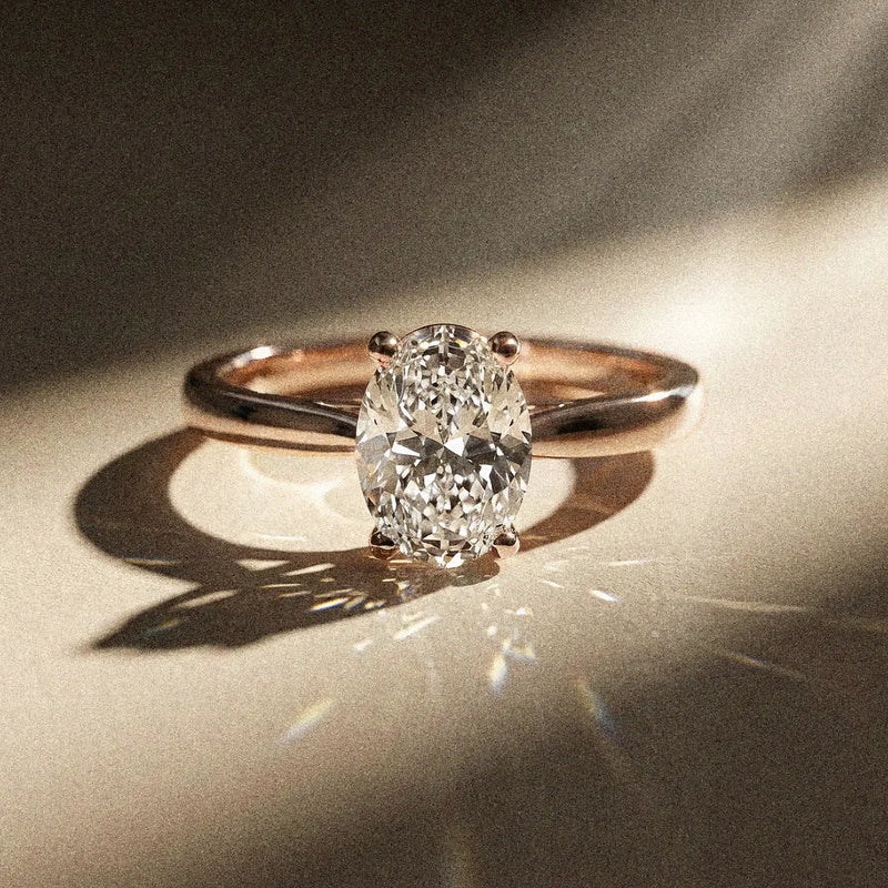 Lya - Bague de fiançailles solitaire