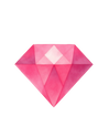 Natürlicher rosa Diamant