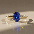 Léonie Ring – Oval Diamond Solitaire
