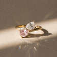 Louise - Bague de fiançailles Toi&Moi