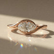 Lunaria - Marquise Stone Engagement Ring
