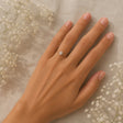 Baby Lya - Bague de fiançailles solitaire 0,30 carat
