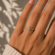 Madeleine - Solitaire accompanied pear-shaped