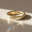 Piran men's wedding band in 18k gold