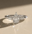 Victoria - Pear-shaped solitaire engagement ring
