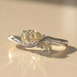 Paola - Pear-shaped toi&moi engagement ring