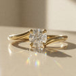 Bely - round brilliant-cut stone - solitaire
