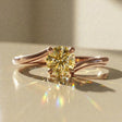 Bely - round brilliant-cut stone - solitaire