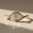 Lunaria - Marquise Stone Engagement Ring