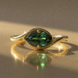 Lunaria - Marquise Stone Engagement Ring