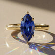 Solitaire Lyse – taille marquise 1,5 carat
