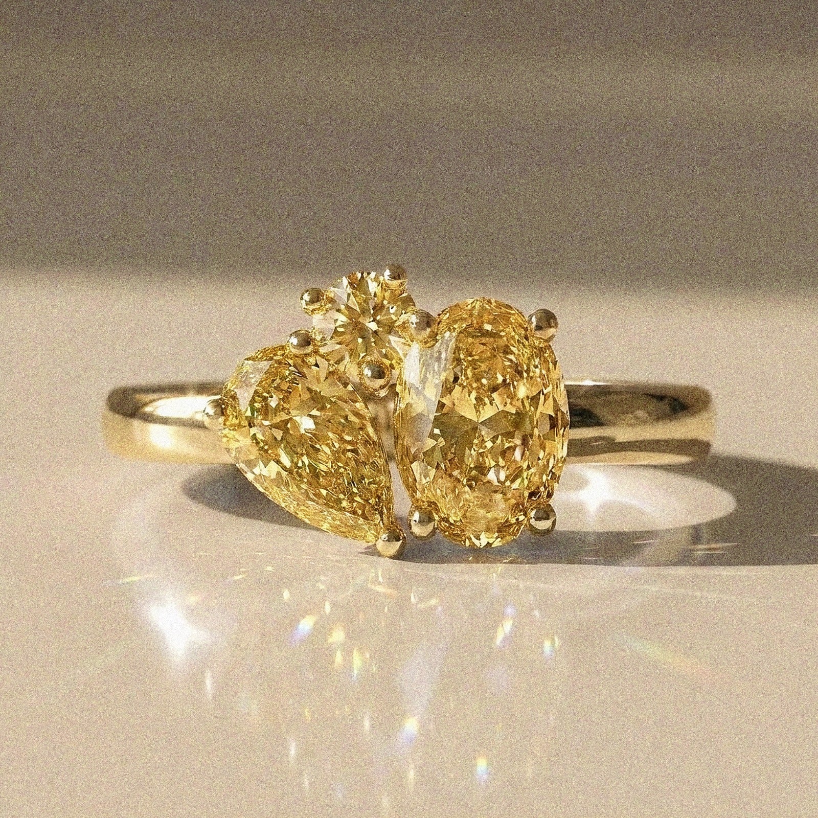 Family - Bague de fiançailles Toi&Moi