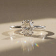 Léonie Ring – Oval Lab Diamond Solitaire