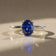 Léonie Ring – Oval Diamond Solitaire