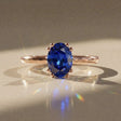 Léonie Ring – Oval Diamond Solitaire