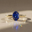 Léonie Ring – Oval Diamond Solitaire