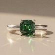 Madeleine - Solitaire accompanied pear-shaped