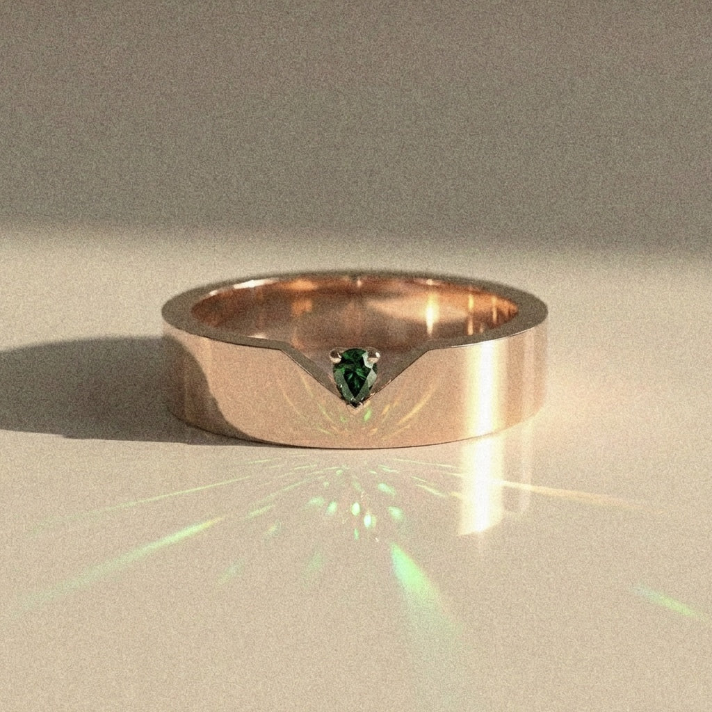 Santo mixed alliance – pear-cut stone