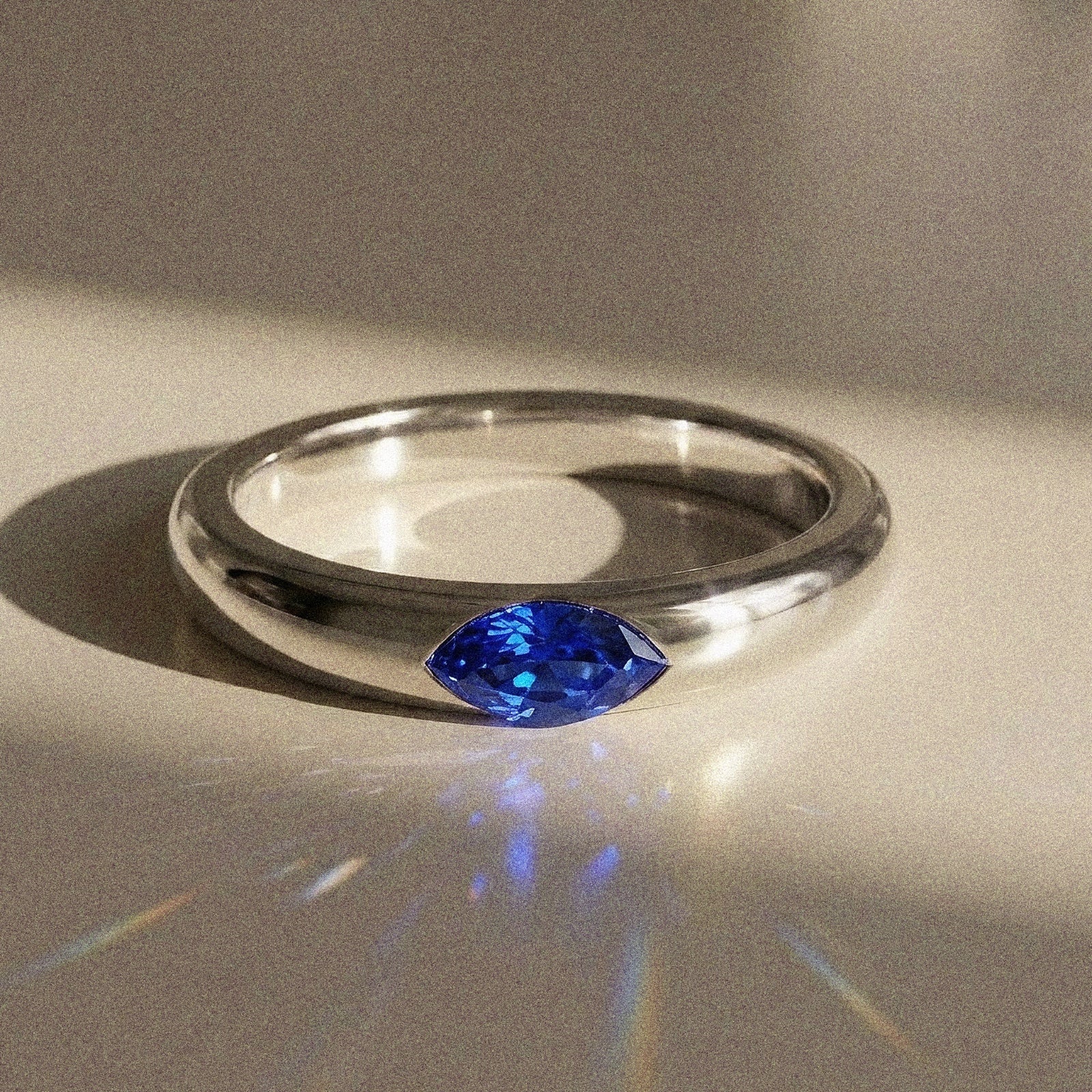 Alliance mixte Emera diamant naturel navette