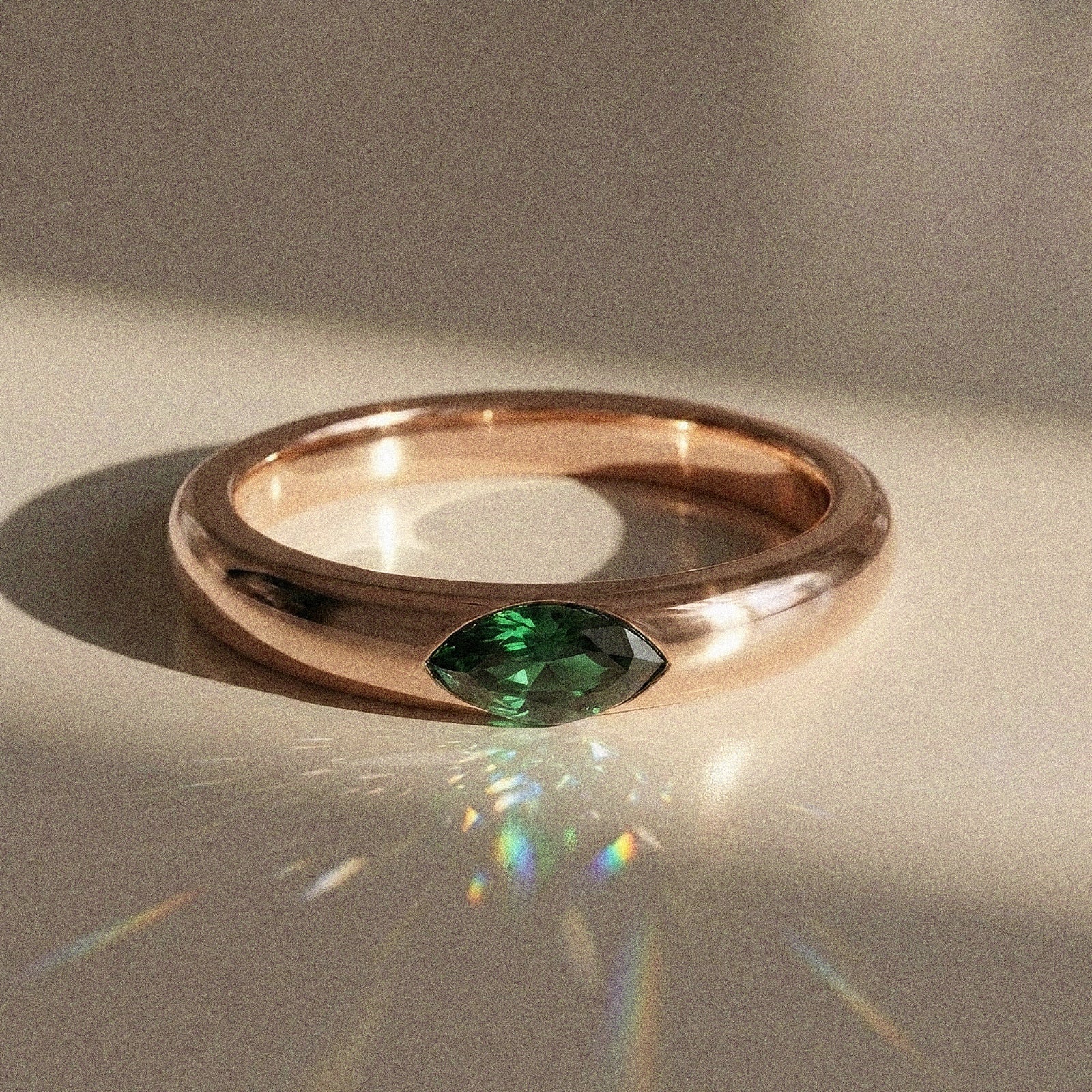 Alliance mixte Emera diamant naturel navette