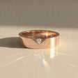 Alliance mixte Santo diamant naturel poire