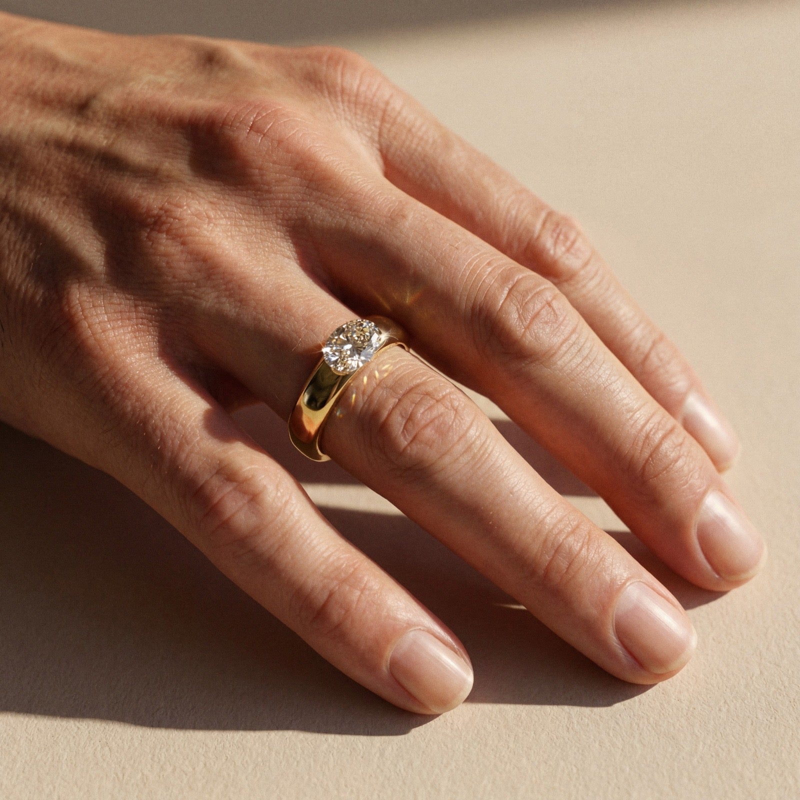 Alliance mixte Siem – pierre taille ovale