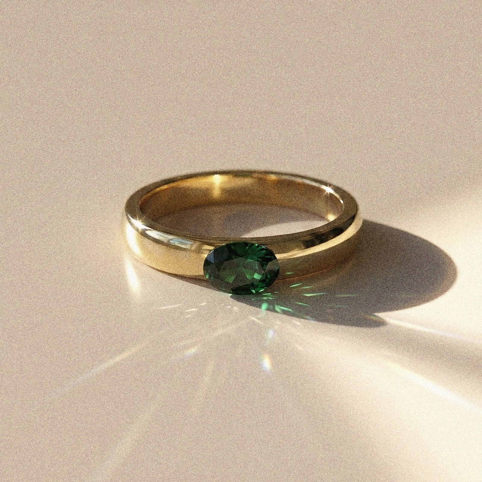 Alliance mixte Siem diamant naturel ovale