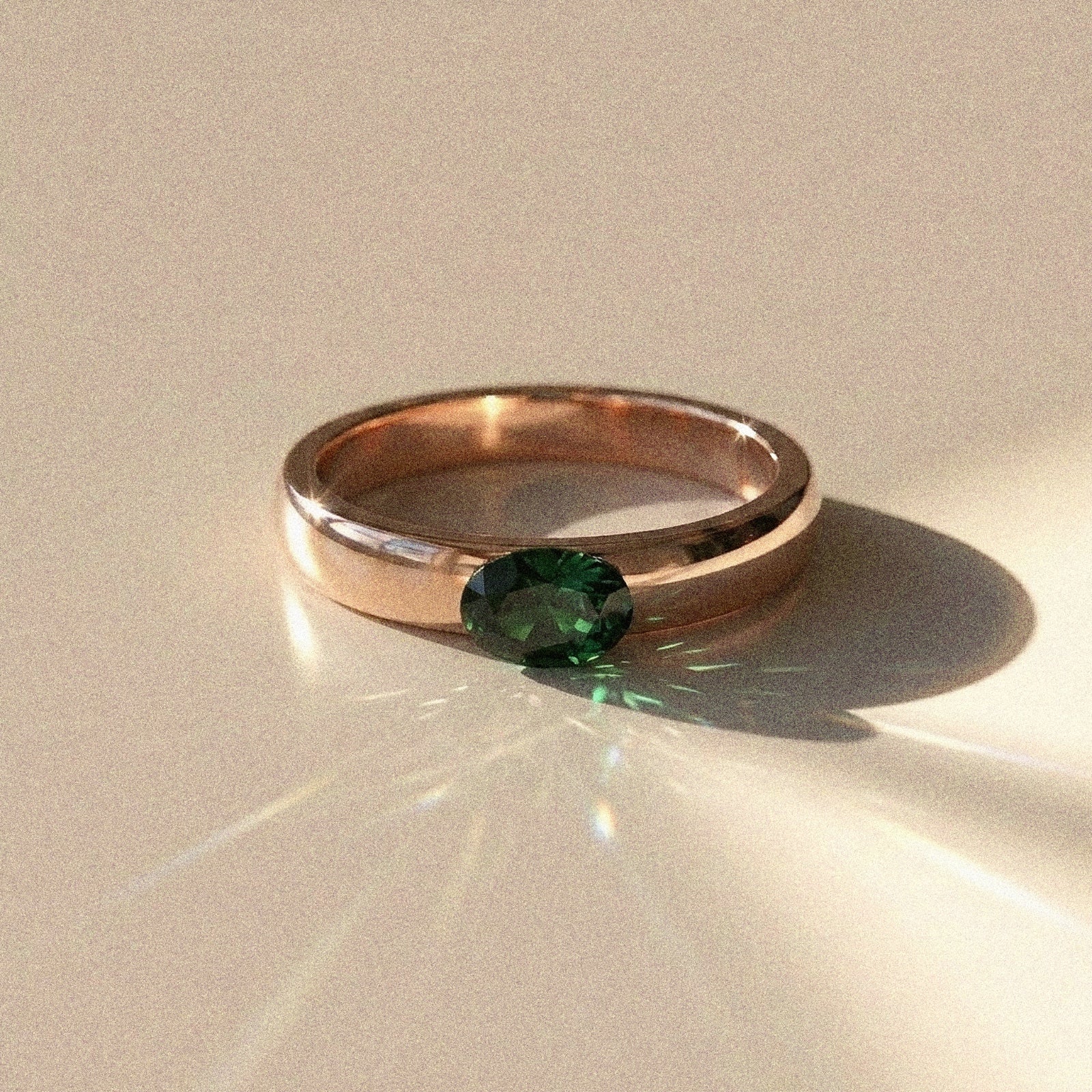 Alliance mixte Siem diamant naturel ovale