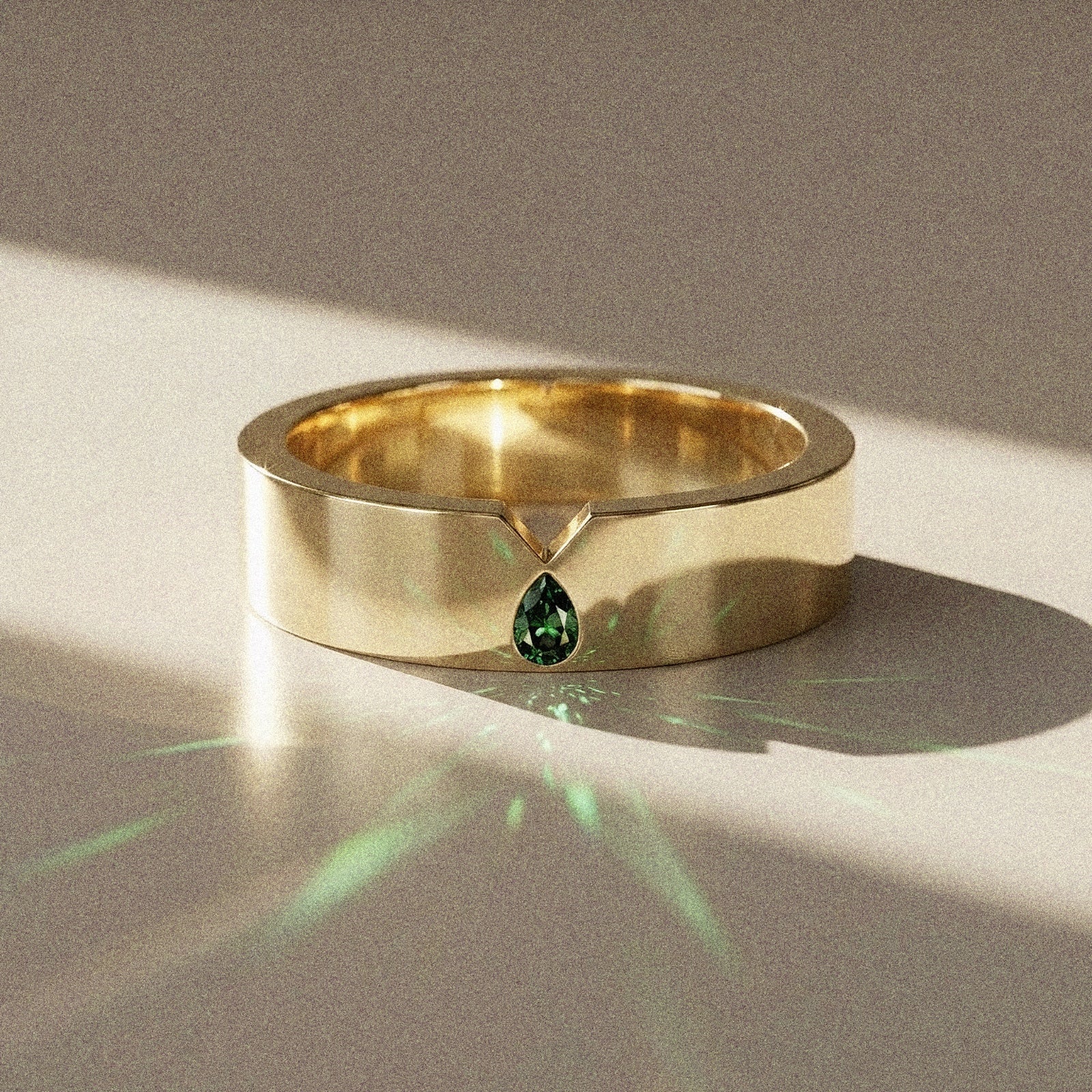 Alliance mixte Torres diamant naturel poire