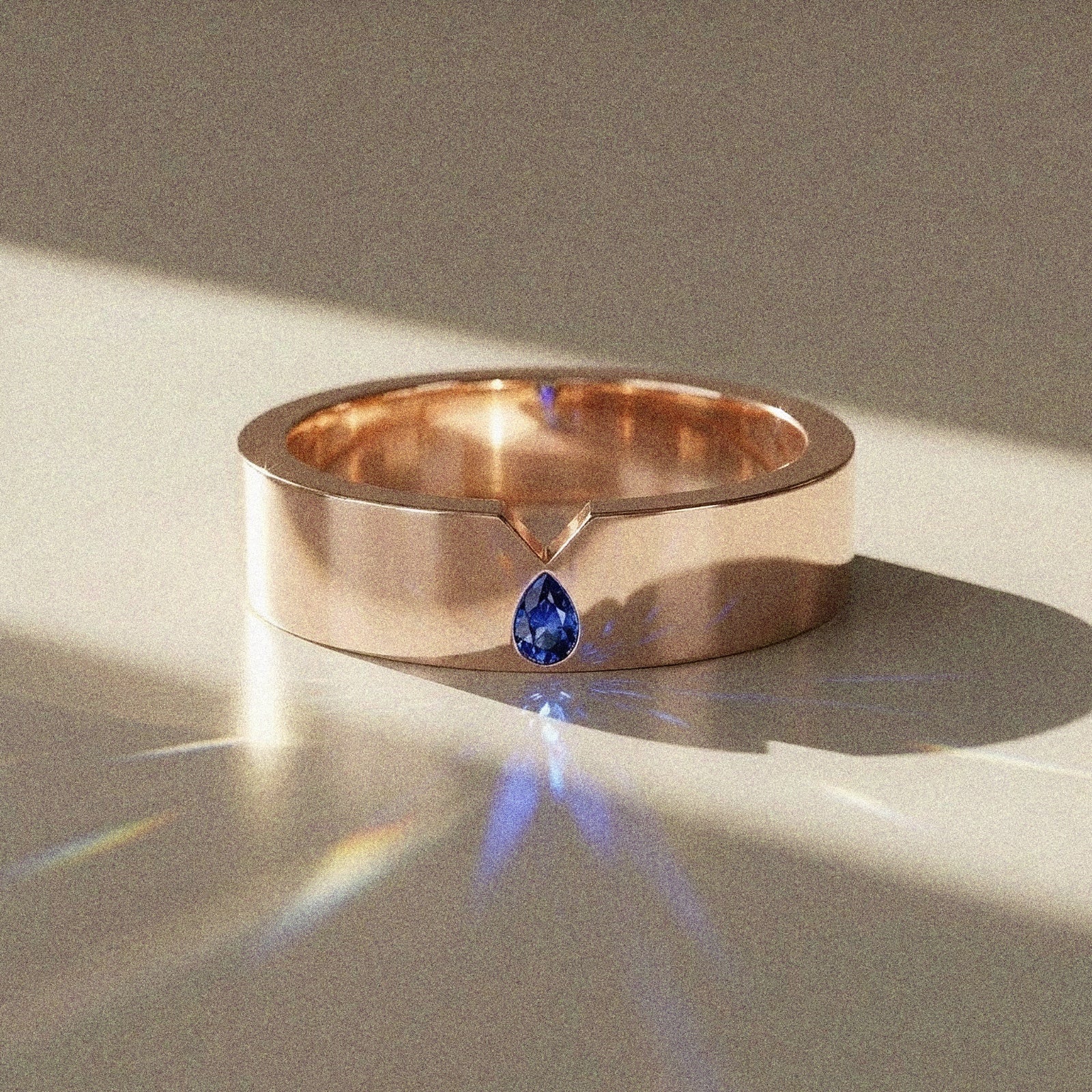 Alliance mixte Torres diamant naturel poire